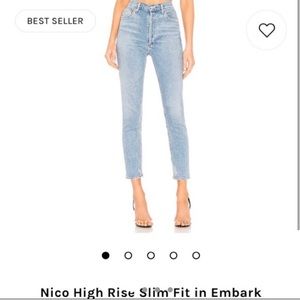 Agolde nico high rise